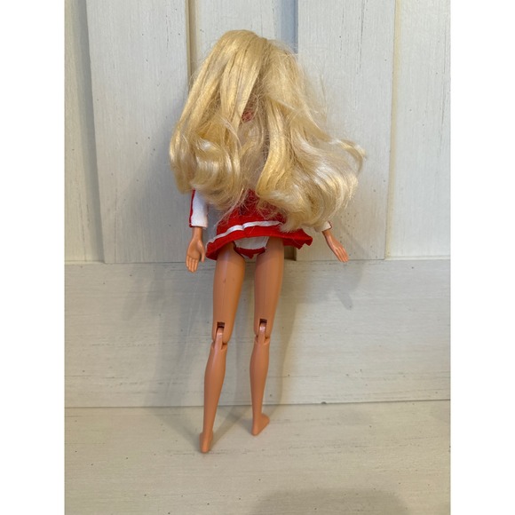 Vintage Barbie Indiana University Hoosiers Cheerleader Doll Red White IU Outfit - Picture 3 of 3